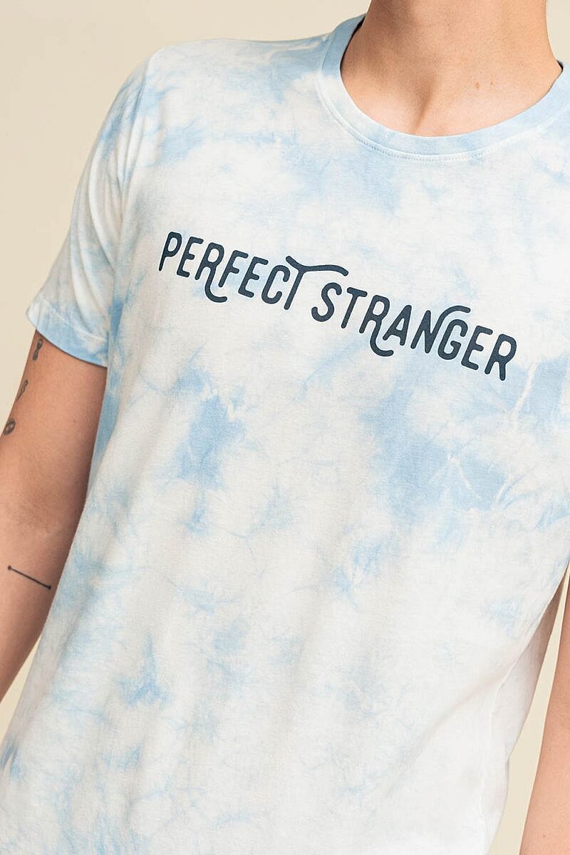 Camiseta para Hombre Perfect Stranger manga corta con proceso